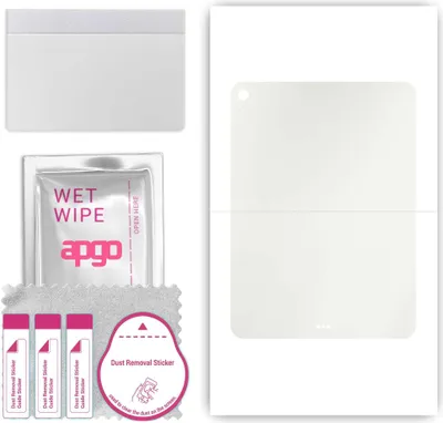 Produktbild von apgo Rückseite Schutzfolie, Matt, kompatibel mit Apple iPad Air 2022, Hinten Hydrogel-Displayschutzfolie mit Positionierhilfe, kratzfest, einfache Montage
