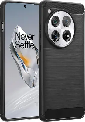 Zdjęcie produktu dla imoshion Brushed Backcover dla OnePlus 12 - czarny