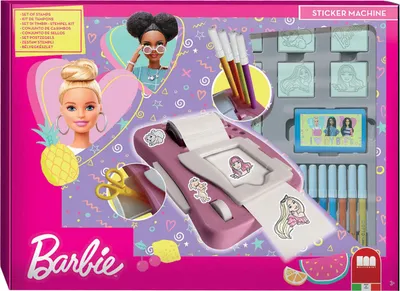 Image de Kit de machine à autocollants Barbie
