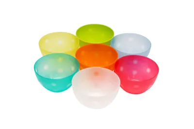 Obrázok produktu pre Plastová kuchynská miska, malá 14 cm - mix farieb