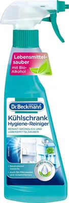 Produktbild von Dr. Beckmann Kühlschrank Hygiene-Reiniger reinigt hygienisch & neutralisiert Gerüche - mit -Alkohol - 6x 250 ml