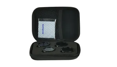 Produktbild von Filterset für DJI Phantom 4 PRO – ND4/ND8/CPL/UV Filter mit Etui & Mikrofasertuch