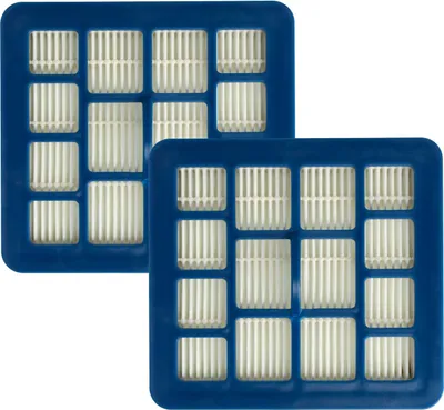 Produktbild von vhbw 2 Staubsaugerfilter kompatibel mit Hoover TTE2304019, TTE2305011, TTE2305020, TTE2303011, TTE2304011 Staubsauger - HEPA Abluft-Filter Weiß
