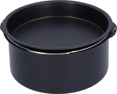 Zdjęcie produktu dla Fryer Accessories Cake Barrel Pizza Pan Household Baking Mold Cake Baking Tray Kitchen Tool7in