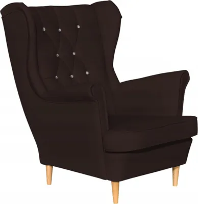 Produktbild von Family Meble Ohrensessel Gaja Relaxsessel Skandinavisch Bequemer Sessel Loungesessel Fernsehsessel Für Wohnzimmer Schlafzimmer Büro (C1113)