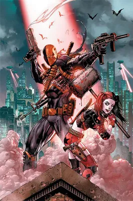 Image de DC Comics - Deadshot & Harley Quinn Poster Impression - Taille 61x91,5 cm
