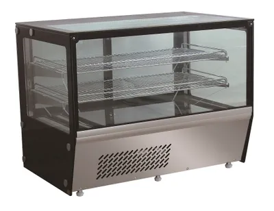 Produktbild von Combisteel Kühlvitrine mit 2 Böden 125 Liter und Umluft