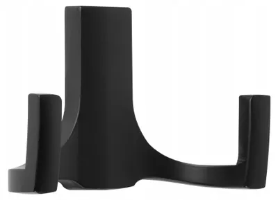 Produktbild von AMIX Metall Möbelhaken Schwarz W028