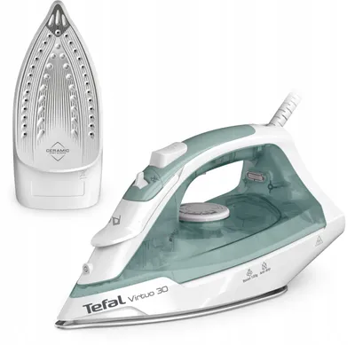 Obrázok produktu pre TEFAL Virtuo FV2C42, parná žehlička, 2000 W, s keramickou žehliacou plochou a funkciou proti odkvapkávaniu