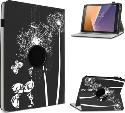 Produktbild von Schutzhülle für Vodafone Tab Prime 6 / 7 Tablet Tasche Schutz Hülle 360° DrehbarFarben:Motiv 8