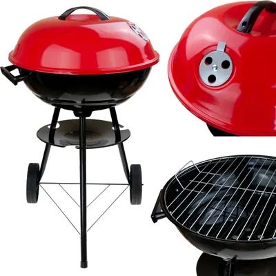 Imagen del producto de Barbacoa de jardín a carbón vegetal SENTE, color