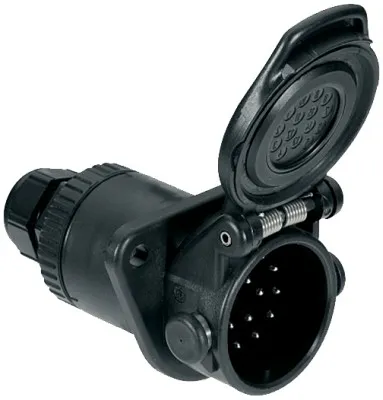 Produktbild von Steckdose 24 V Schraubkontakt 15-polig 12 098 HELLA für u.a. JAEGER