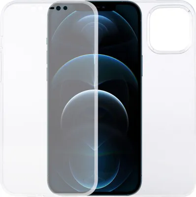 Zdjęcie produktu dla Etui Apple iPhone 12 Pro Max Etui 360 Etui ochronne na telefon komórkowy Pełna przezroczysta obudowa TPU