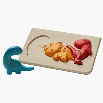 Produktbild von PlanToys Holzspielzeug Dino-Puzzle