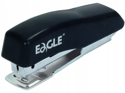 Produktbild von Eagle Bürotacker Metall Schwarz für 8 Blatt