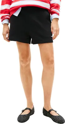 Productafbeelding van Tommy Jeans dames loungeshorts, model Script, comfortabel, zwart (zwart), maat XXS