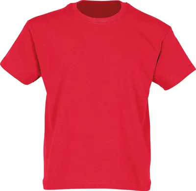 Produktbild von Fruit of the Loom Kids Original T-Shirt Farbe: rot Größe: 140