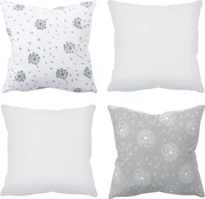 Produktbild von Amilian 4er Set, 40x40 cm 16x16 inch, Dekoratives Kissen, Dekokissen mit Füllung mit Kissenbezug, Sofakissen für Wohnzimmer Kinder Deko