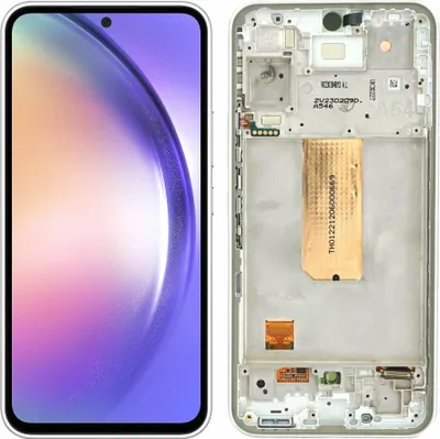 Produktbild von Original Super AMOLED Display Touchscreen Bildschirm Rahmen Weiß für Samsung Galaxy A54 5G A546B