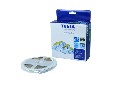 Immagine prodotto di Striscia LED Tesla, 60LED/ m, lunghezza 3 m 1,5 m, 8 mm, 6500 K, SMD2835, IP20