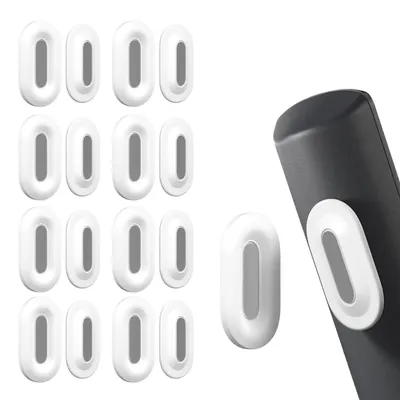 Magnetische Fernbedienungshalter, 8 Stück, weiß, selbstklebend