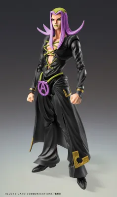 Zdjęcie produktu dla JoJo's Bizarre Adventure Część 5 Super Action Figurka Chozokado Leone Abbacchio Czarna wersja 16 cm