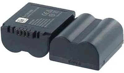 Produktbild von Akku für Panasonic CGR-S006E Li-Ion 7,2 Volt 750 mAh schwarz.