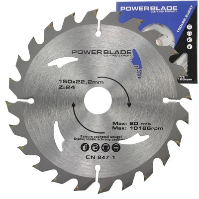 Obrázek produktu pro MAR-POL Kotouč pilový s SK plátky (vidiový), 150x24Tx22,2mm M08911