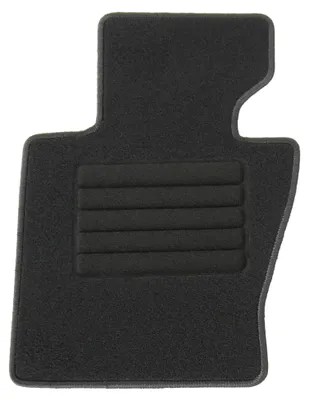 Fahrer Fußmatte für BMW X3 E83, 01/2004-08/2010, vorne links, Schwarz