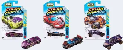 Produktbild von ZURU Metal Machines Autos 7cm 1:64 Color Shifters