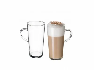 Obrázok produktu pre Simax Sklenené šálky na latte Karina 350 ml, 4ks