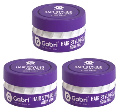 Produktbild von Gabri Pro - Hair Styling Aqua Wax Gloss Finish 3  x 150 ml