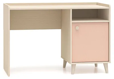 Produktbild von Kinderschreibtisch Schreibtisch Mevel 120x58x80cm Farbe wählbar 1-türig