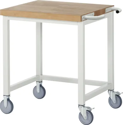 Produktbild von Rau Fahrbare Werkbank mit Querstrebe BxTxH 750x700x880mm