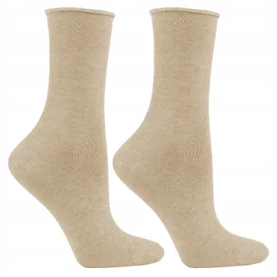 Produktbild von Damen Socken - Ecru - Größe 38-41 - Druckfreie Socken - 1 Paar