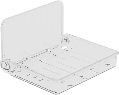 Produktbild von Inklapbare Badkamer- und Küchenorganizer, wasserdichtes, selbstklebendes, transparentes Acrylplank, ohne Bohren