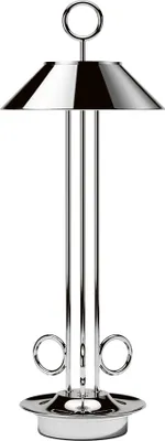Obrázek produktu pro Nabíjecí stolní lampa SIGOR Nudiderot 42cm chrom 2,2W FlexMood 2200K/2700K IP54 Ra85 stmívatelná
