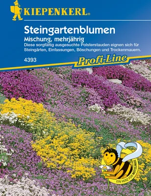 Produktbild von Steingartenblumen Mischung | Blumensamenmischung von Kiepenkerl