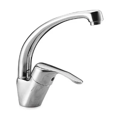Produktbild von Demm Spültischarmatur mit seitlichem hebel und Schwenkauslauf chrom 2063ebIS, 12504.065.C