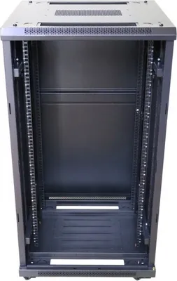 Produktbild von Extralink EX.14381 - Freistehendes Gestell - 22U - 600 kg - Sperrschloss - Ablageschienen - Verstellbare Füße