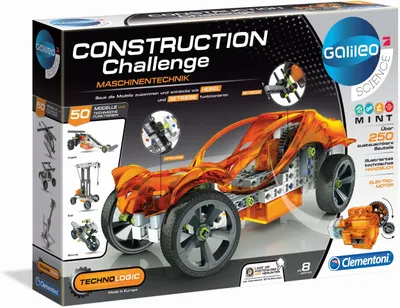 Obrázek produktu pro Clementoni 69382 - Galileo Construction Challenge - Maschinentechnik