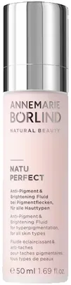 Productafbeelding van Annemarie Börlind NATUPERFECT Anti-Pigment Verhelderende Vloeistof, Dag- en nachtcrème, Vrouwen, Universeel, Gezicht, Anti-rimpel, Hydraterend, Herstelt de balans, Verhelderend, Gladmakend, 50 ml