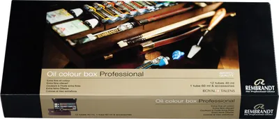 Produktbild von Rembrandt 01840003, Multi, 283, 285, 311, 377, 366, 506, 530, 618, 615, 227, 409, 735, Tube, Holzetui, 13 Stück(e)