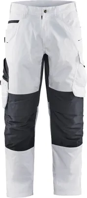 Immagine prodotto di Abbigliamento Blakläder pantaloni con cintura elasticizzata bianco/grigio bianco/grigio scuro Taglia