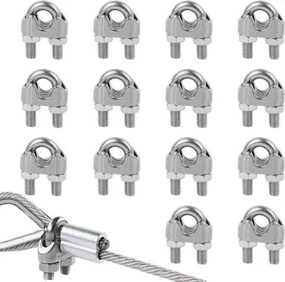 Produktbild von Kabelbinders 6 mm für Metallkabels - Set aus 14 Stück