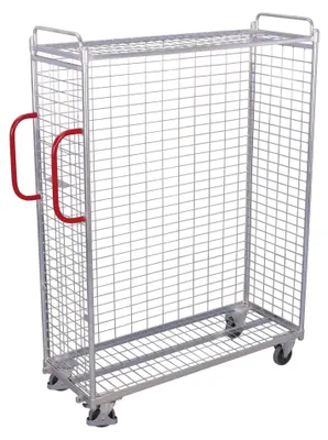 Produktbild von VARIOfit Kommissionierwagen aus Drahtgitter 1250x460mm