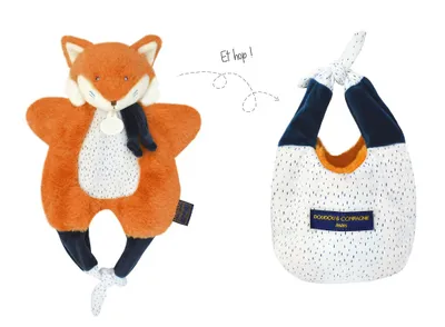Produktbild von DOUDOU Amusette Fuchs Schmusetuch 30cm