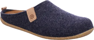 Produktbild von Rohde Herren Hausschuh Pantoffel Softfilz 6920, Größe:42 EU, Farbe:Blau
