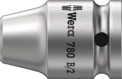 Produktbild von Wera 780 B, Buchse, 3/8", Imperial, 1 Kopf/Köpfe, 5/16", Chrom-Vanadium-Stahl