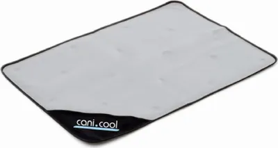 Produktbild von cani.cool Kühlmatte für Hunde silber grau, Größe:M - 50x70cm